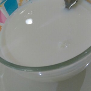 練乳で！甘～いホットミルク